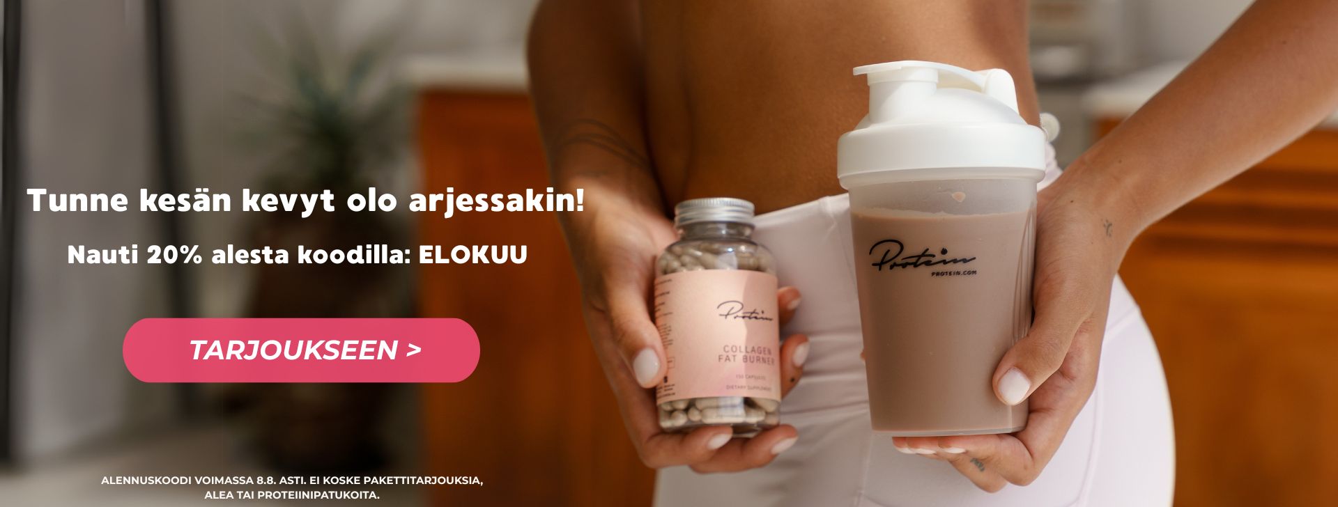 tunne kesän kevyt olo arjessakin