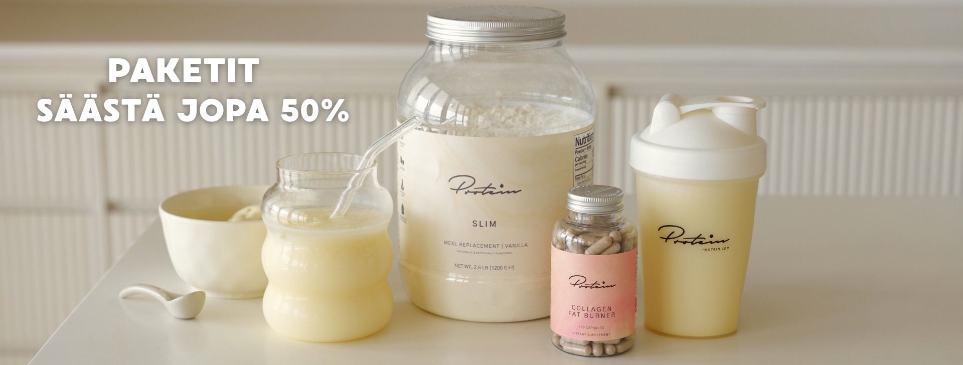 Paketit - Säästä jopa 50% Paketit - Säästä jopa 50%