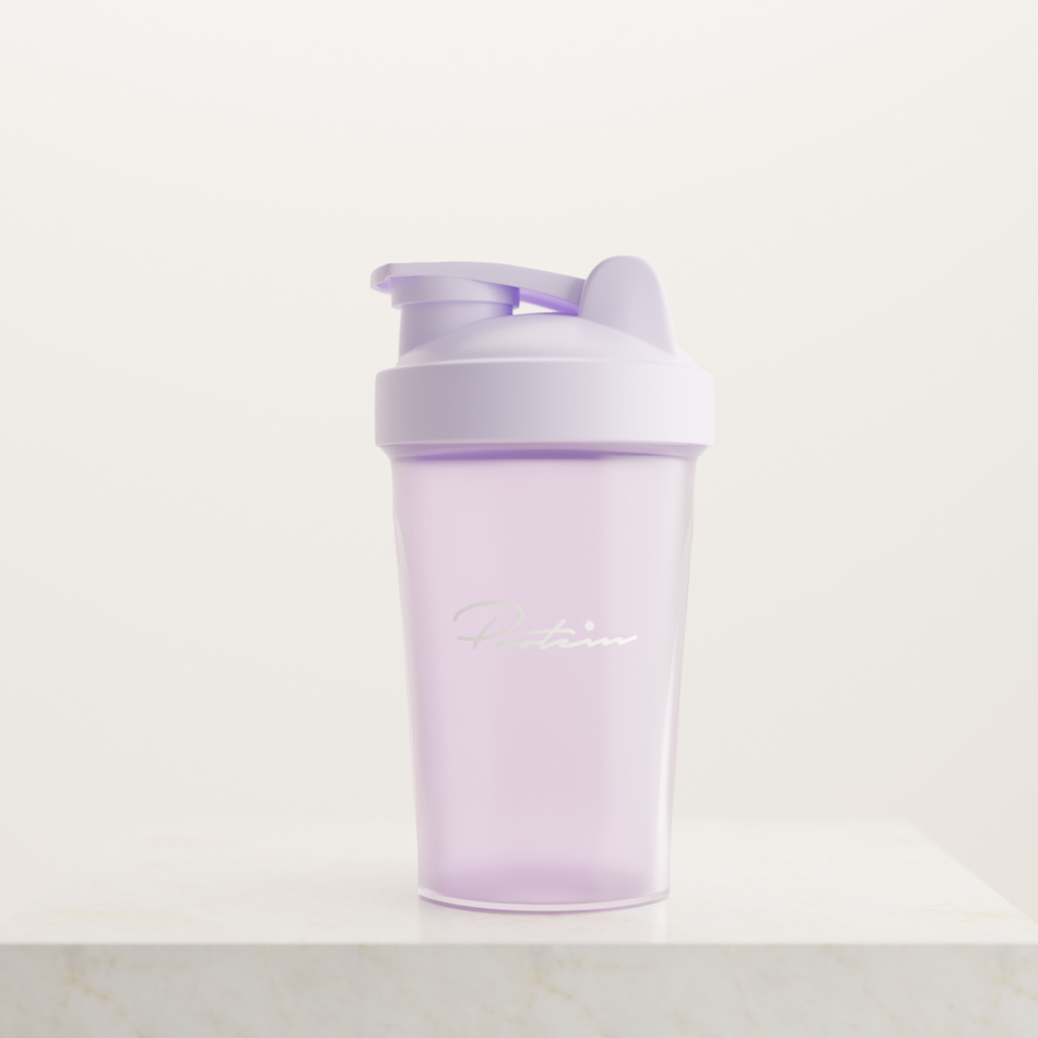 Protein Shaker, 400 ML, Lila