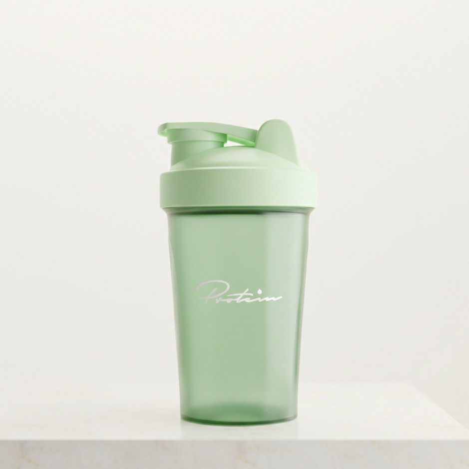 Protein Shaker, 400 ML, Grön