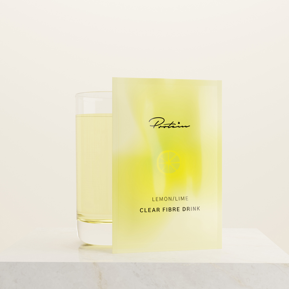 Clear Fibre Drink, Fiber- & Vitamin Lemonad