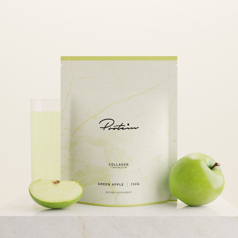 Kollagen, 150 G - Green Apple