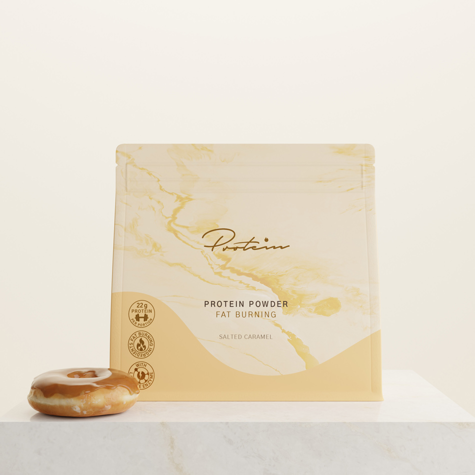 Fettförbrännande Proteinpulver, Salted Caramel 630 g