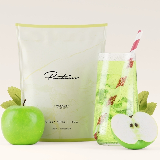 Kollagen, 150 G - Green Apple