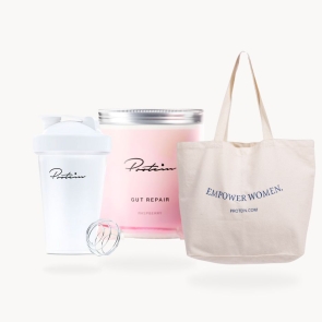 Gut Repair -paketti, Gut repair + Ilmainen Shaker + Ilmainen Kangaskassi