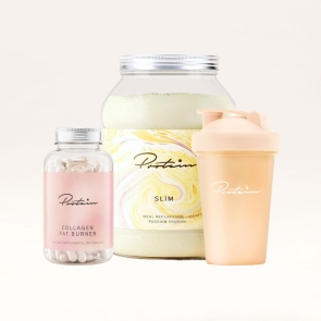 30 päivän SLIM-aloituspakkaus + ilmainen shaker