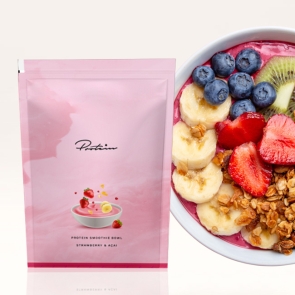 Smoothie Bowl, Mansikka & Acai, 400g, Valmistettu Suomessa