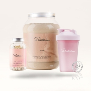 30 päivän SLIM-aloituspakkaus + ilmainen shaker