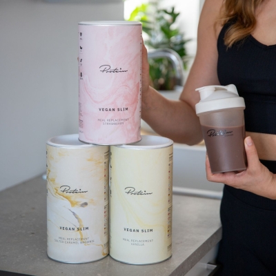 Vegaaninen SLIM Ateriankorvaus 3 kpl + Ilmainen shaker