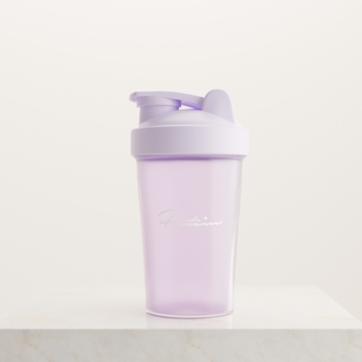 Proteiinisekoituspullo, 400 ML, Lila