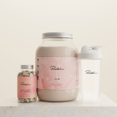 30 päivän SLIM-aloituspakkaus + ilmainen shaker