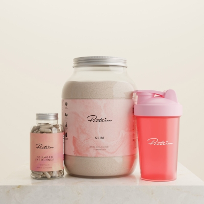 30 päivän SLIM-aloituspakkaus + ilmainen shaker