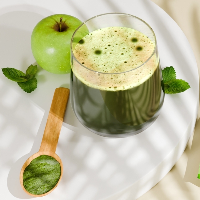 Greens Juice, Omena