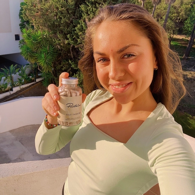 Brun Utan Sol, Self-Tanning, 150 Kapslar 