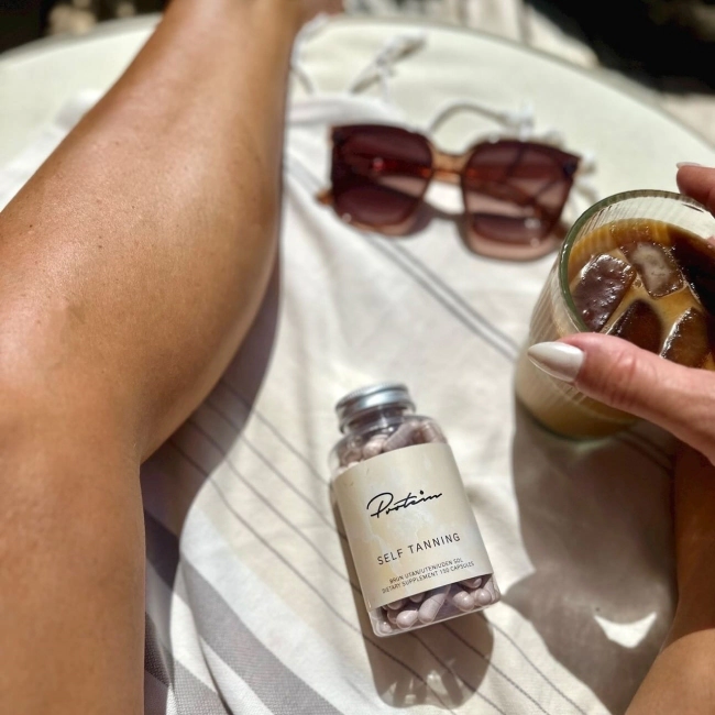 Brun Utan Sol, Self-Tanning, 150 Kapslar 